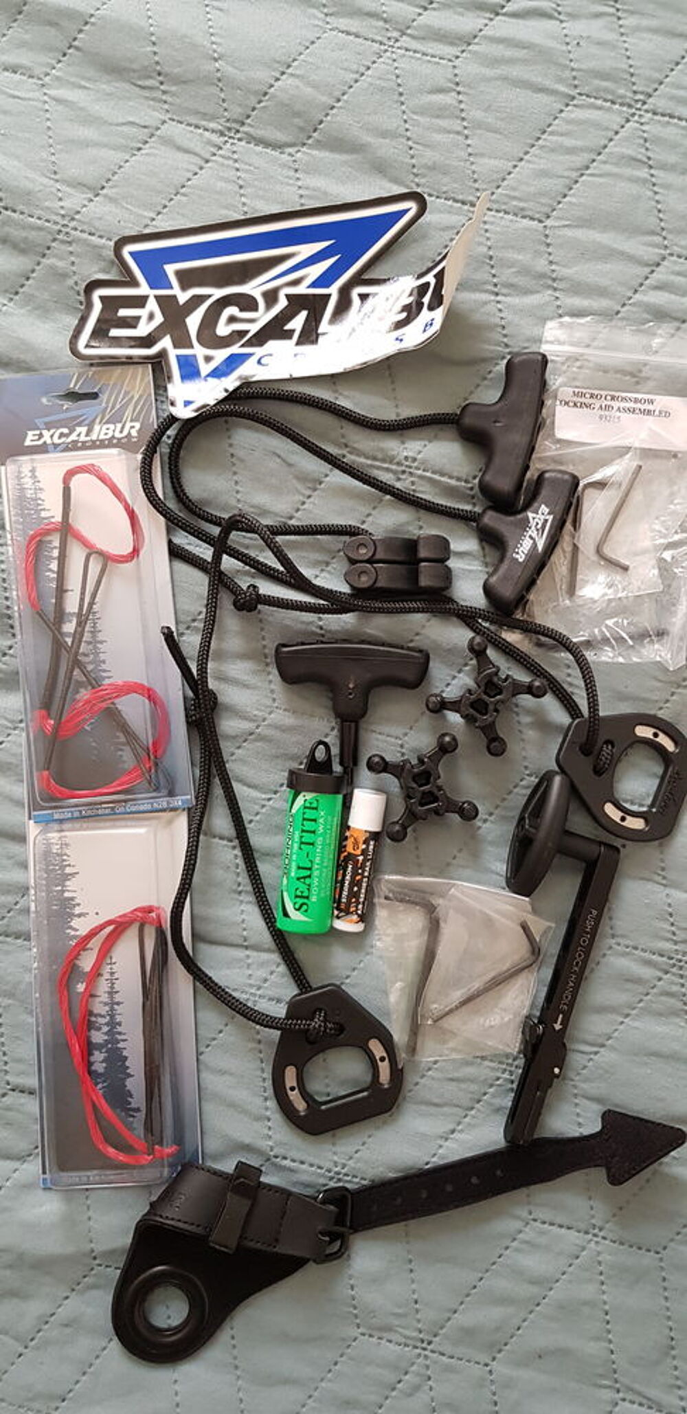 arbal&egrave;te recurve excalibur mag air avec ses accessoires Sports