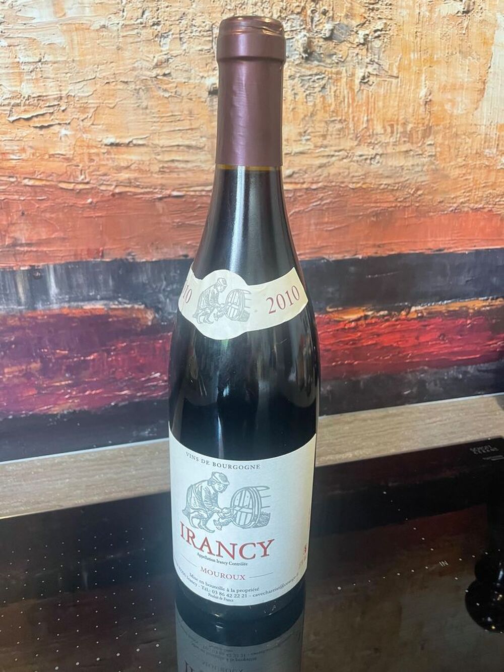 1 Bt IRANCY Mouroux W.Charriat 2010 Bourgogne Cuisine