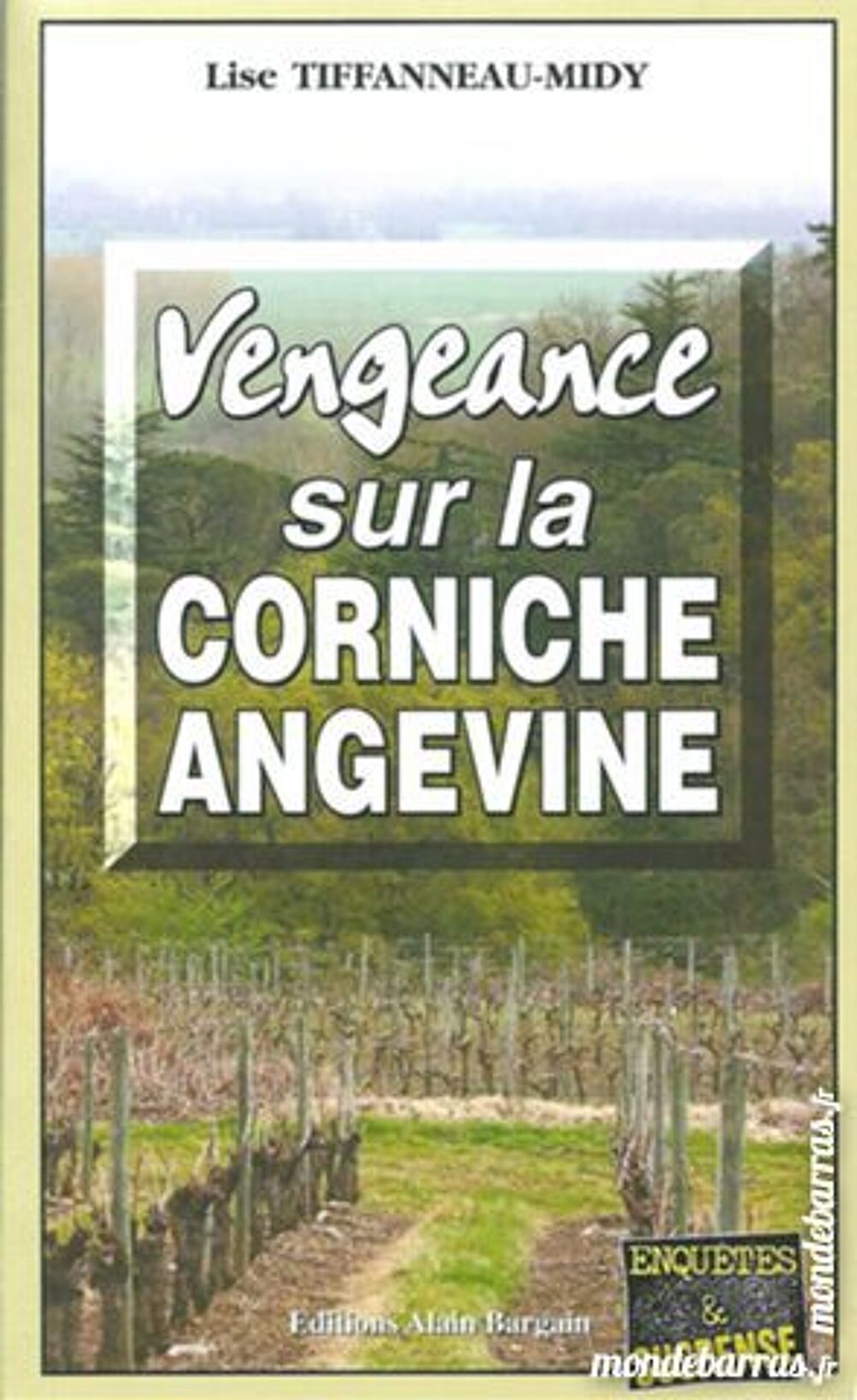 Vengeance sur la corniche angevine (96) Livres et BD