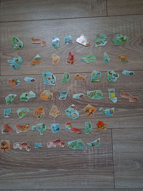 Lot magnet carte de France année 1994 Villiers (86)