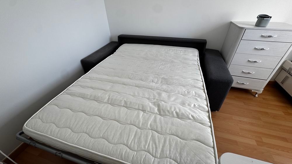 Canap&eacute; Lit Convertible 3 places &amp; Matelas 140x190x18 Meubles