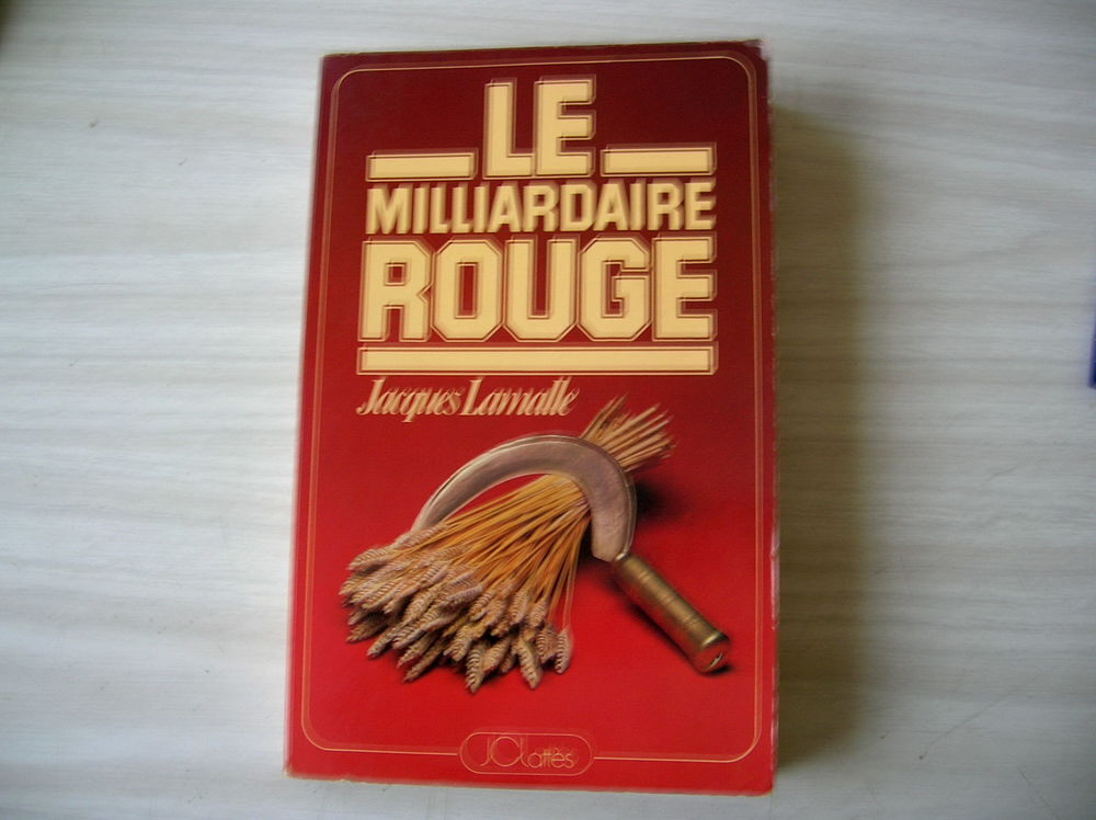 LE MILLIARDAIRE ROUGE - Jacques LAMALLE Livres et BD