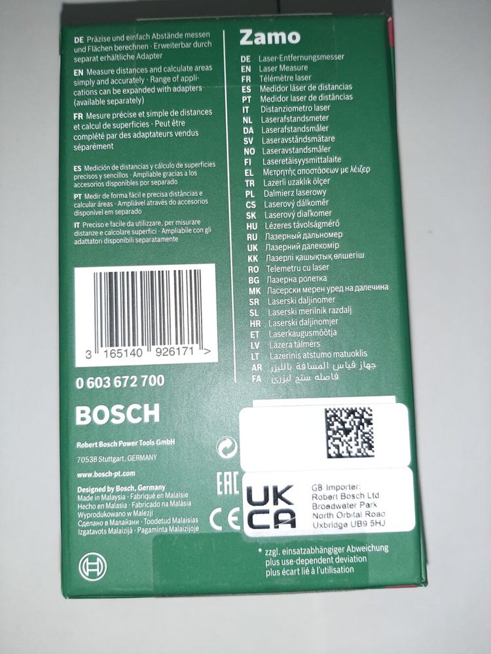 t&eacute;l&eacute;m&egrave;tre laser &eacute;tat neuf BOSCH - Zamo Bricolage