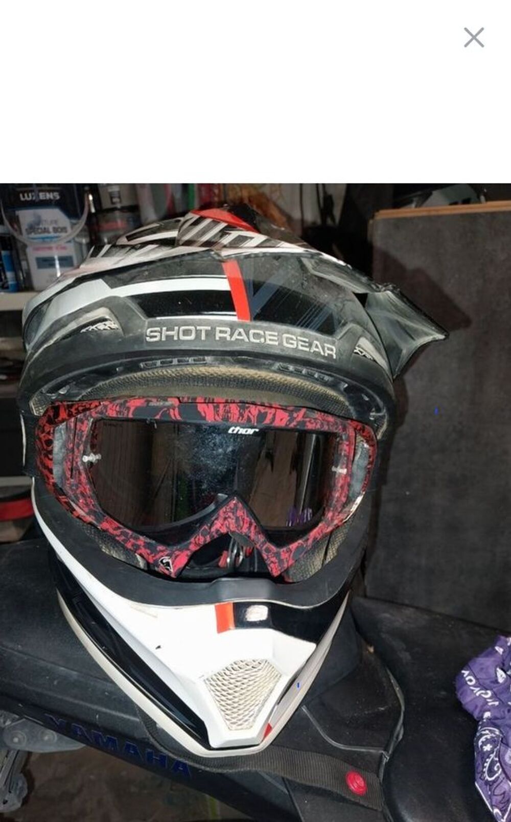 Casque moto enduro cross Sports