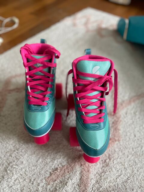 Patins  roulettes Story Spectrum style 80's S 60 Bordeaux (33)