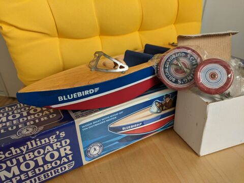 Schylling's OUTBOARD MOTOR SPEEDBOAT BLUEBIRD 45 Château-d'Olonne (85)