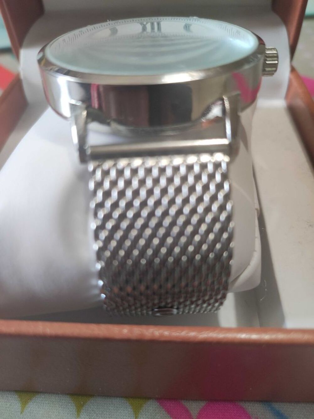 Montre homme acier Gianello prix 395 dollars. Bijoux et montres