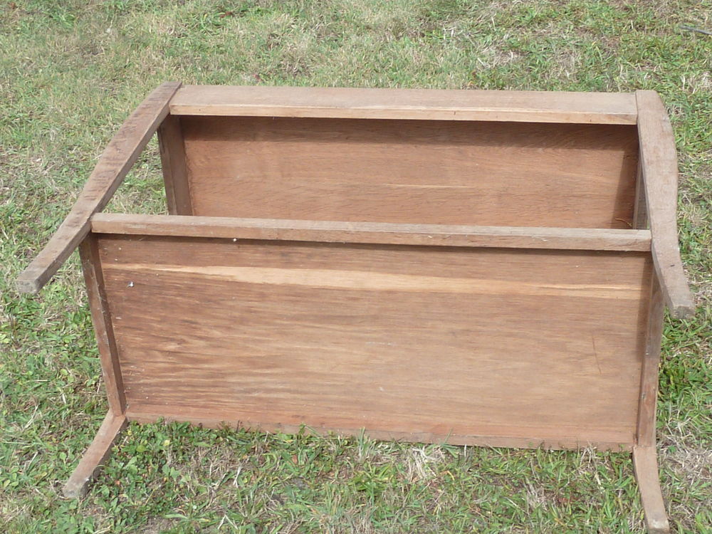 Console bois 2 plateaux (ann&eacute;es 50) Meubles
