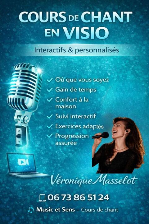 Cours de chant en visio 17 66000 Perpignan