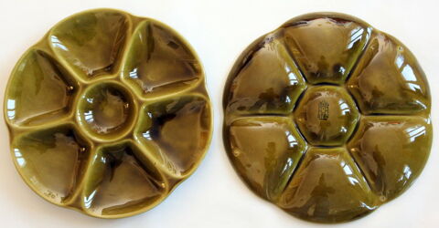 Assiettes cramique crudits GIEN vintage  5 Issy-les-Moulineaux (92)