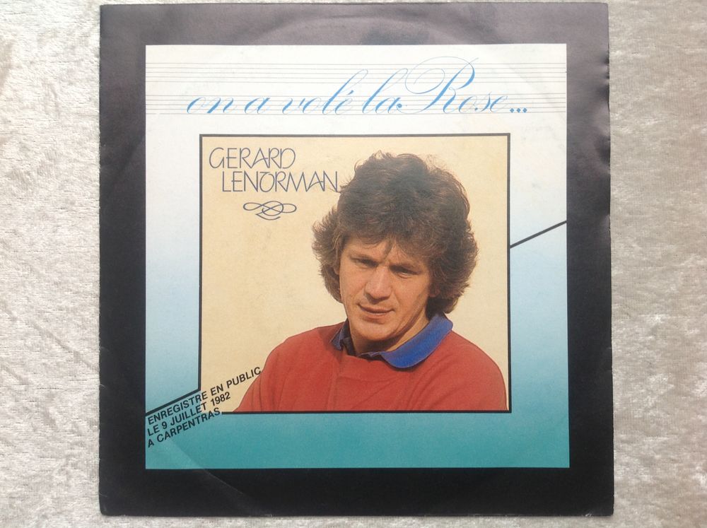 GERARD LENORMAN ON A VOL&Eacute; LA ROSE CD et vinyles