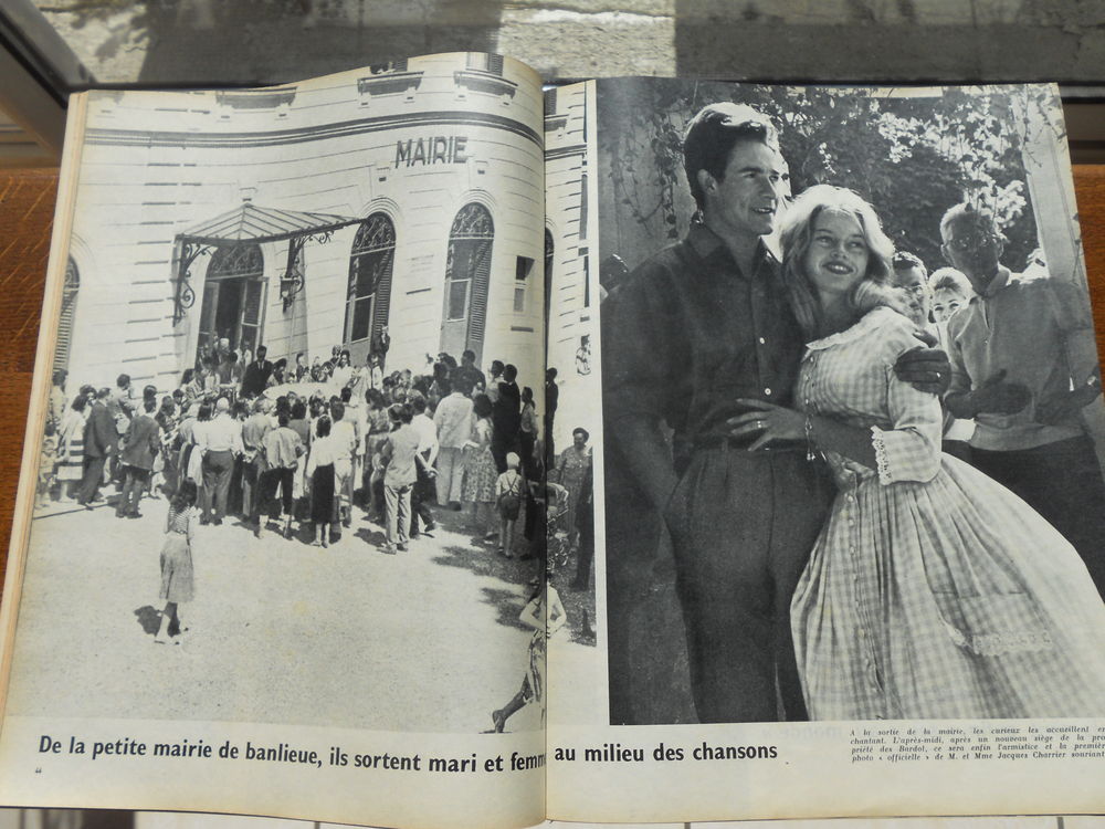 PARIS MATCH.B B MARIAGE No 533 du 27 juin 1959 Livres et BD