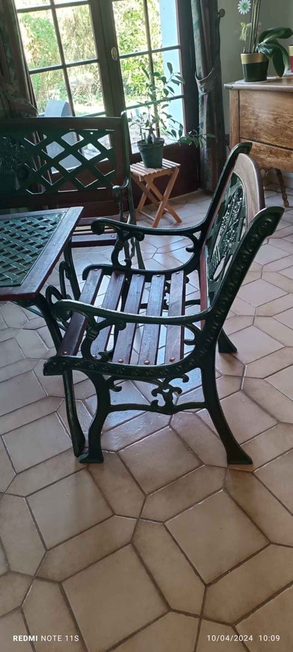 Salon de jardin ou de v&eacute;randa 4 pi&egrave;ces Jardin