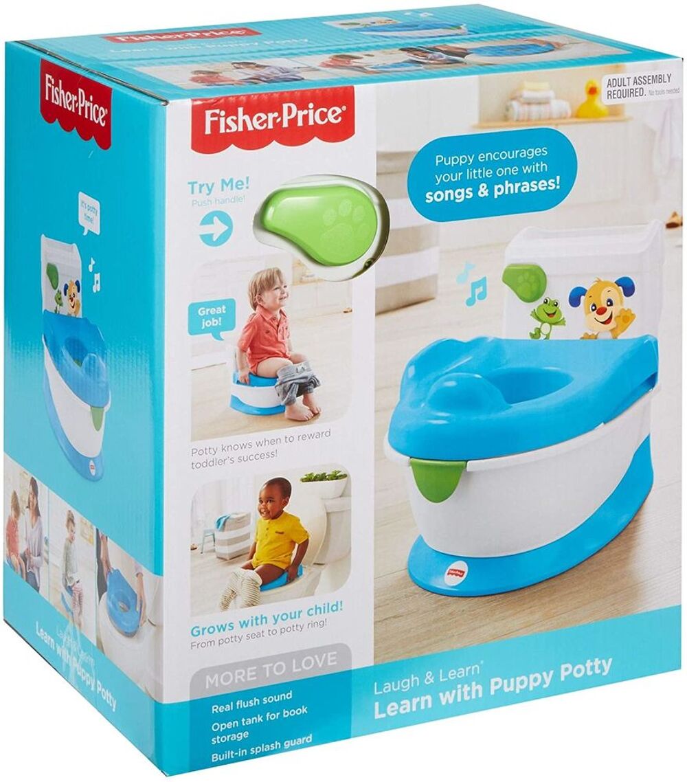 Toilettes Fisher-Price&reg; Rire Apprendre Bruit Chasse d'eau Pu Jeux / jouets