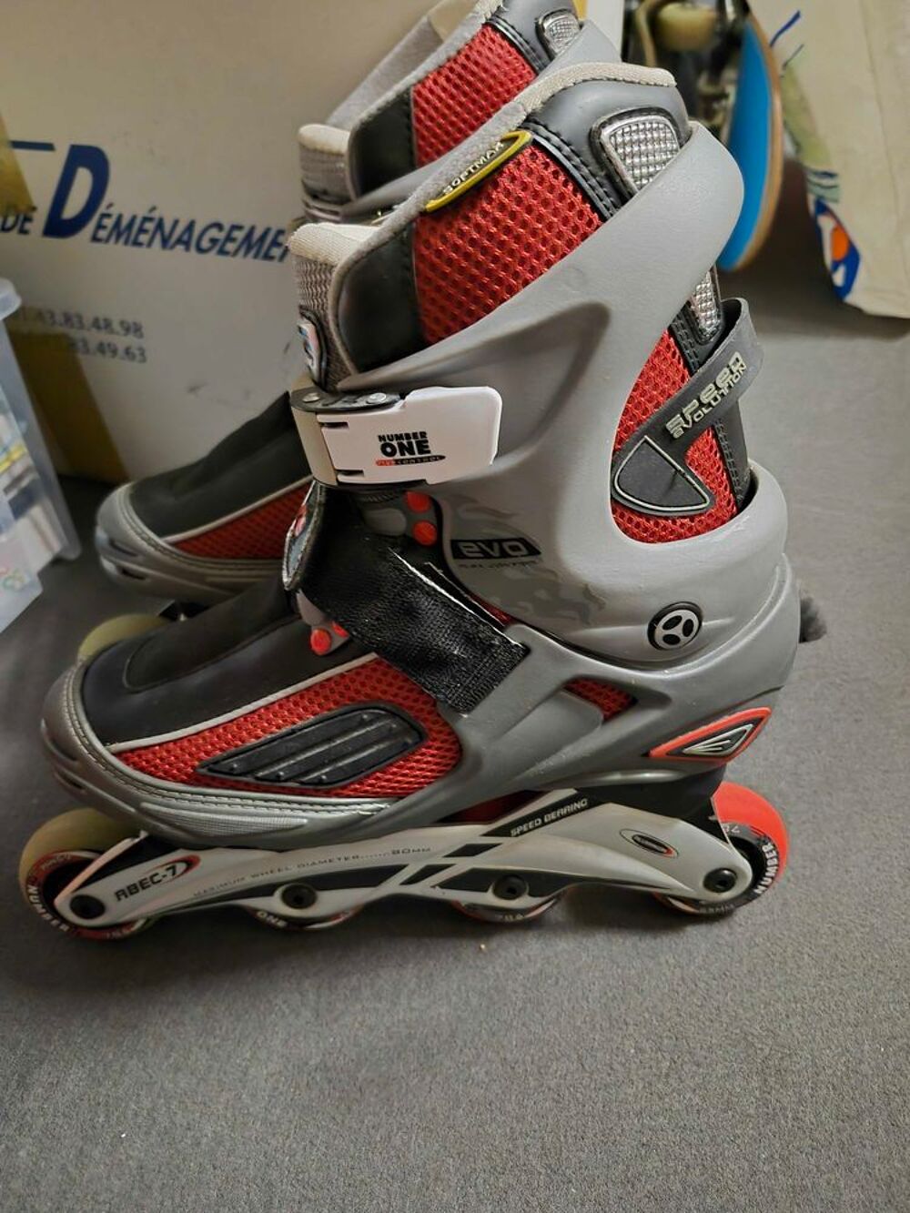 Rollers en ligne &quot;Number One Evo&quot; - Taille 37/38 - Excellente qualit&eacute; Sports