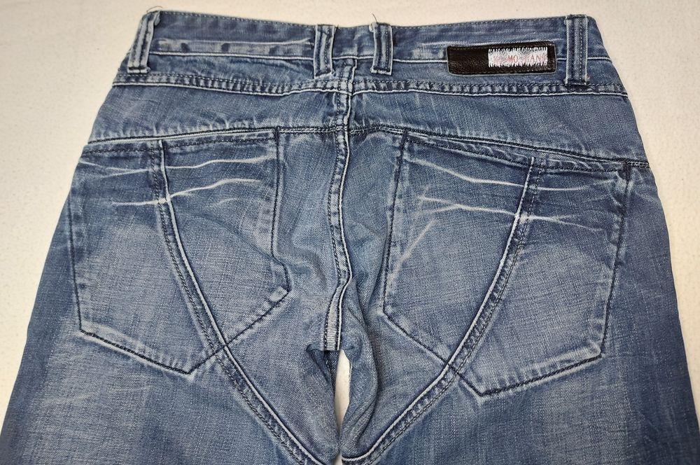 Kosmo One Jeans Homme Fantaisie Bleu Marine Taille 38 40 Vêtements