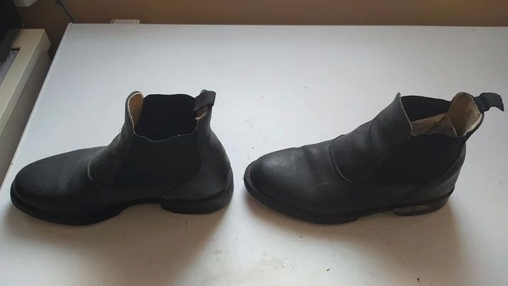 chaussure &eacute;quitation en cuir Chaussures enfants