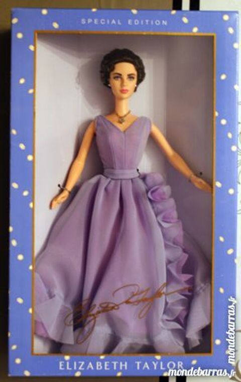 Poupe Barbie spcial dition Elisabeth Taylor 100 Cabestany (66)