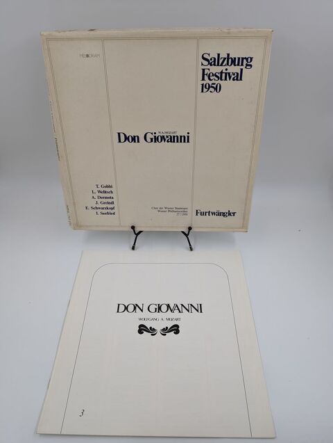Coffret Vinyle 33 tours Mozart Don Giovanni Furtw�ngler 5 Vulbens (74)