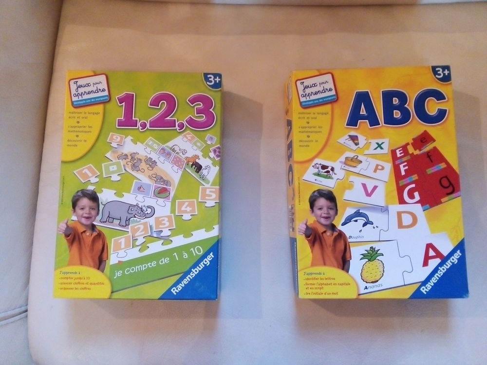 Lot de 5 jeux &eacute;ducatifs Jeux / jouets