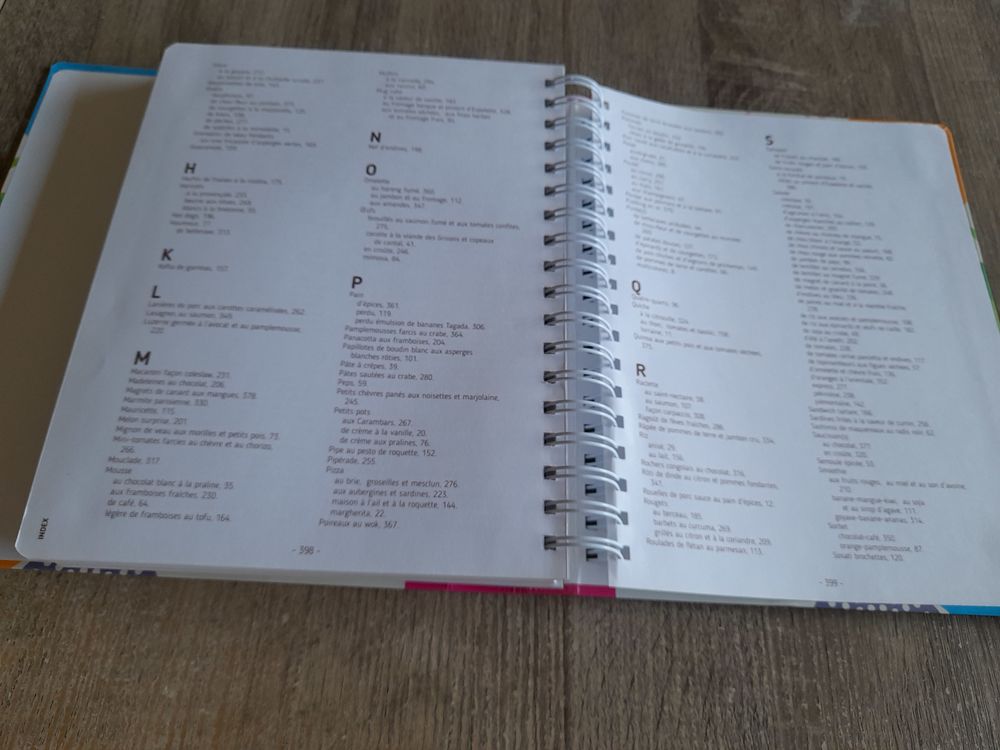 Mon journal de cuisine Livres et BD
