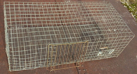 Grande cage en grillage pour petits animaux 55 38940 Saint-clair-sur-galaure