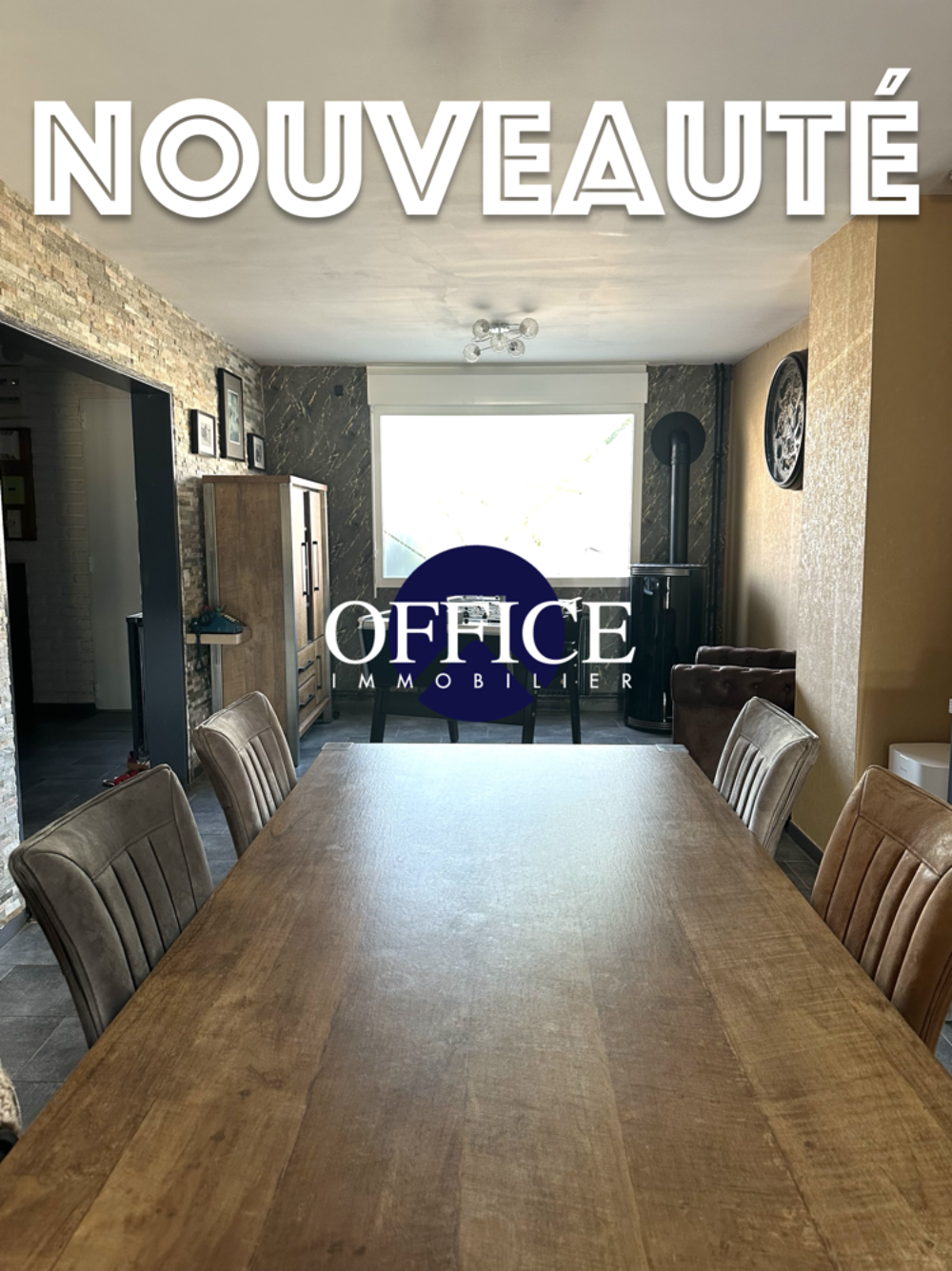 Vente Maison Méricourt Village – Maison familiale rénovée avec piscine chauffée Méricourt
