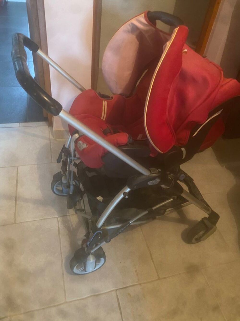 Achetez poussette trio occasion annonce vente Saint Vrain 51
