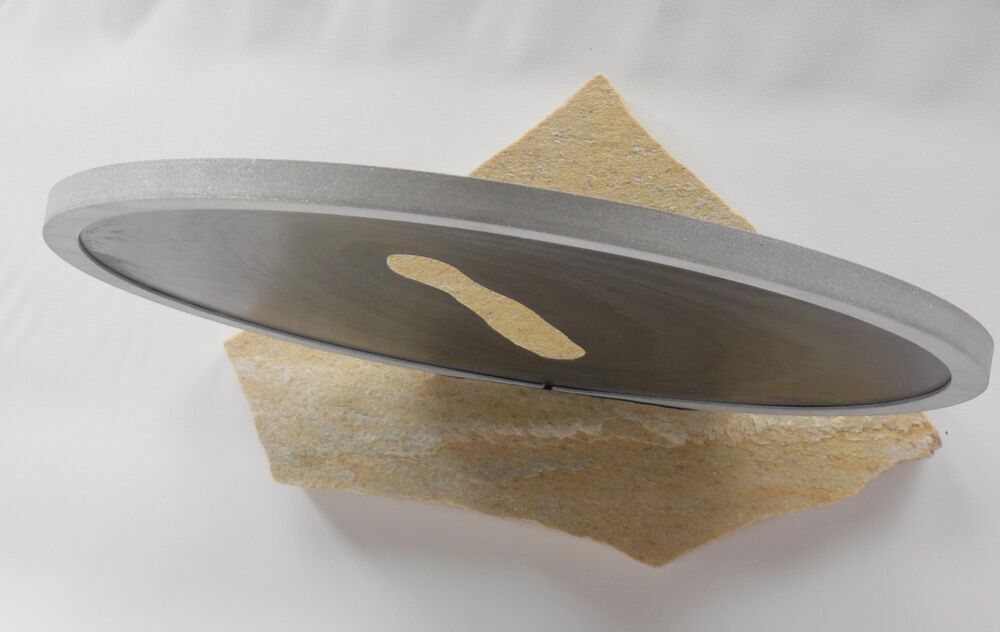 Sculpture en Ardoise, Quartzite et Aluminium - D&eacute;coration Décoration