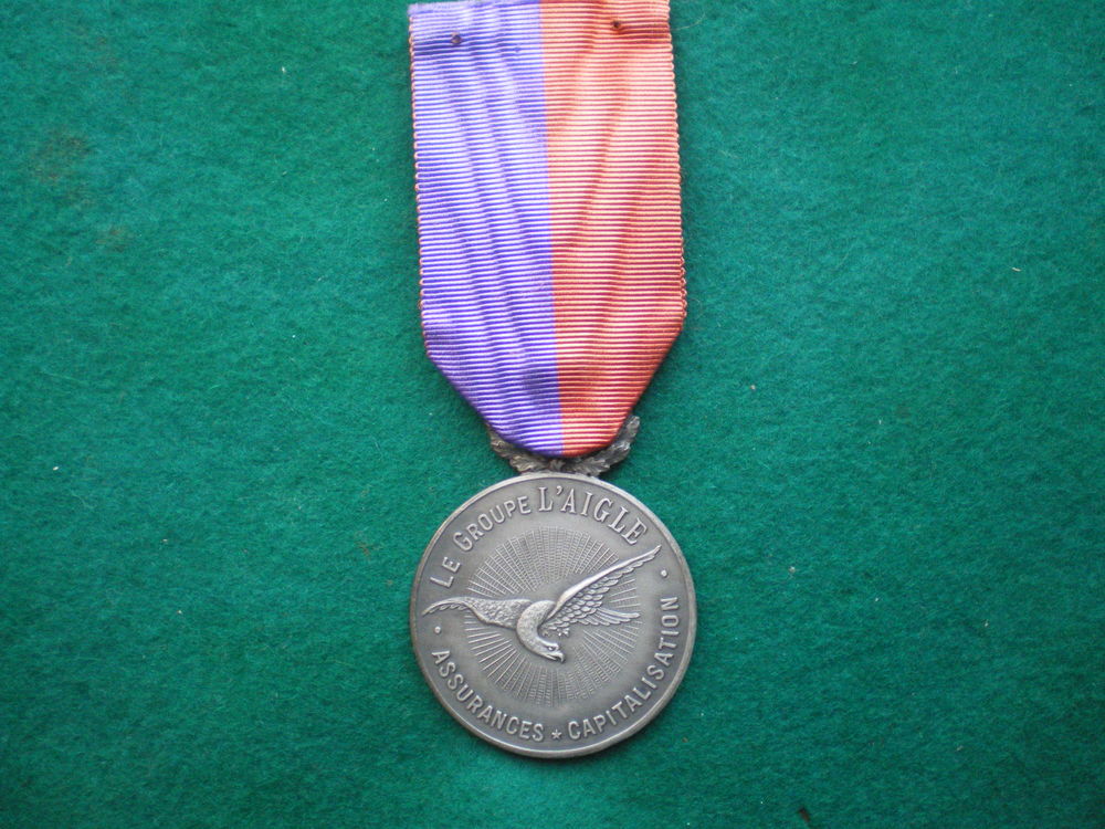 M&eacute;daille du Groupe l'Aigle Assurances Capitalisation. 
