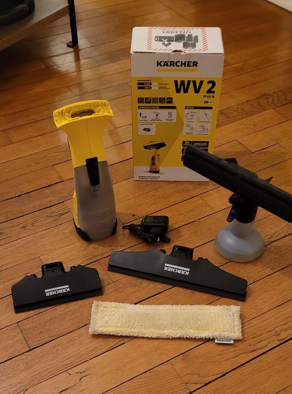 Nettoyeur vitres K&auml;rcher WV2 - Plus N Electroménager