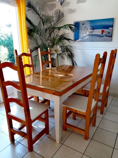 table de salle  manger avec chaises 150 Anthon (38)