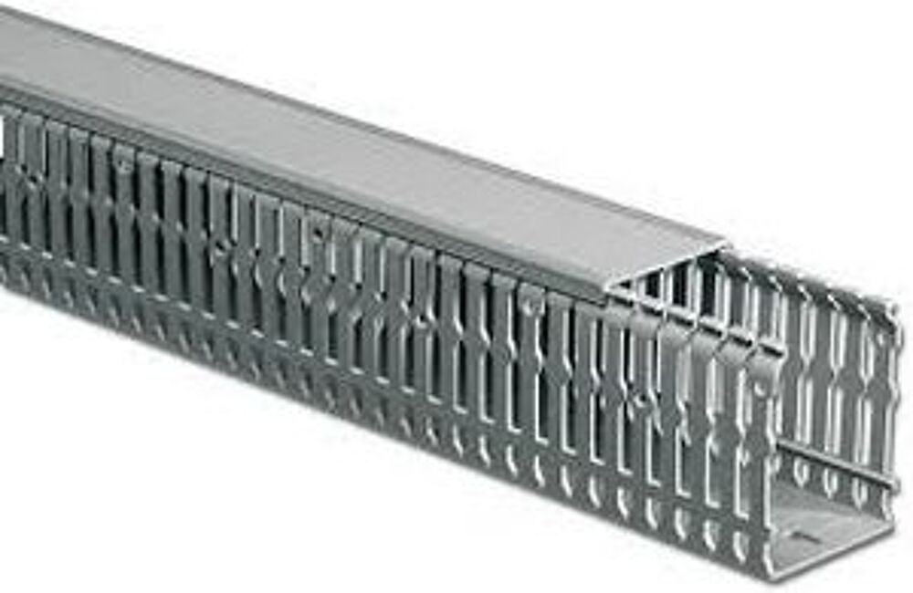 21166 lot 20 Goulotte s&eacute;cable gris 40 x 80 x 2m Segma NEUF Bricolage
