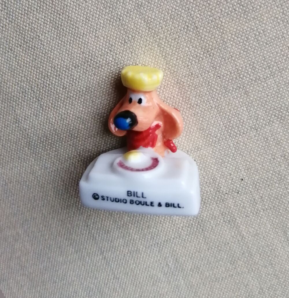 LOT DE 6 FEVES BOULE ET BILL 