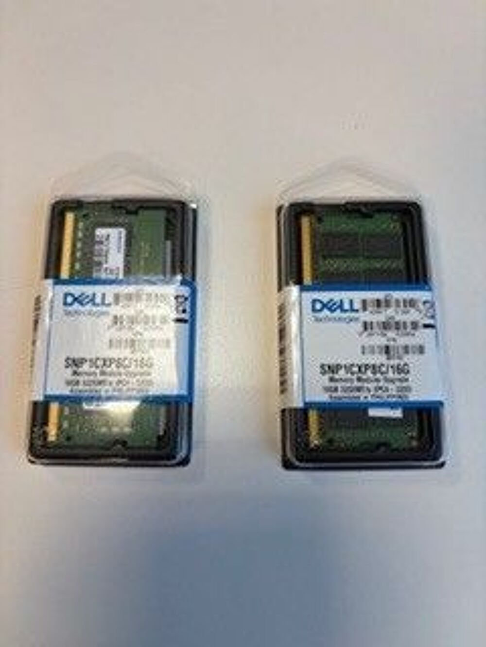 2X DELL ram DDR4 16go (32 go en tout )neuves emball&eacute;es Matériel informatique