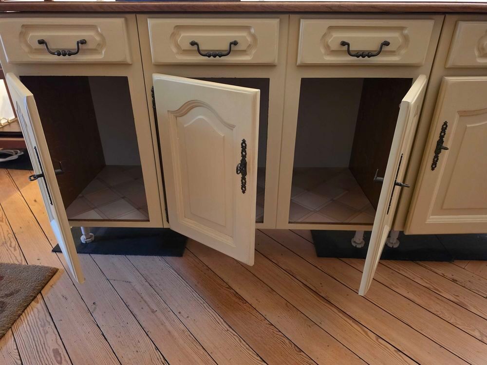 Meuble de cuisine fa&ccedil;ade ch&ecirc;ne jamais install&eacute; Meubles