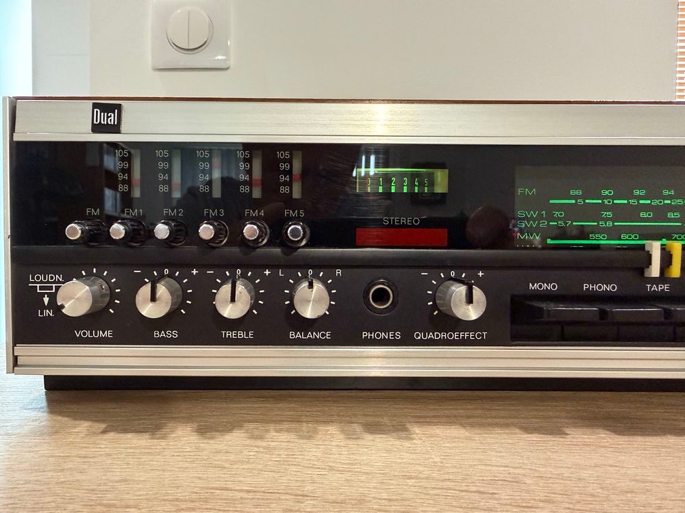 Ampli-tuner DUAL CR60 DANS UN ETAT EXCEPTIONNEL Audio et hifi