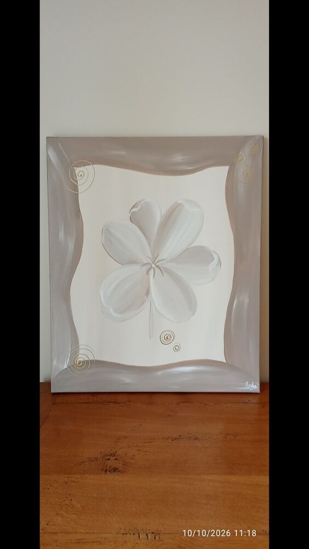 2 TOILES NEUVES 55 CM X 46 CM Décoration