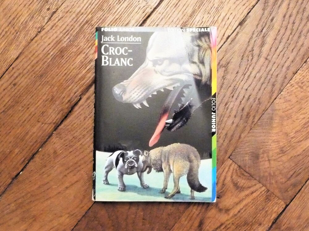 Croc Blanc- Jack London- Editions Gallimard- Folio Junior Livres et BD