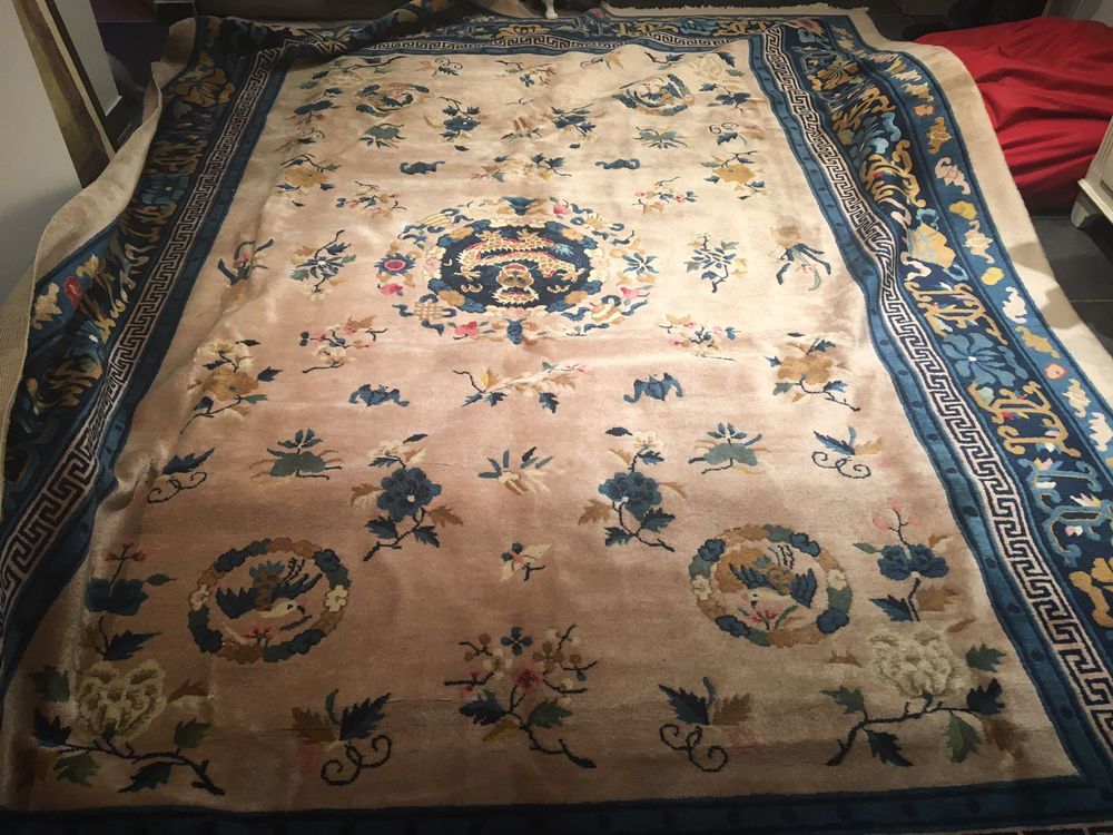 Tapis chinois ancien Décoration