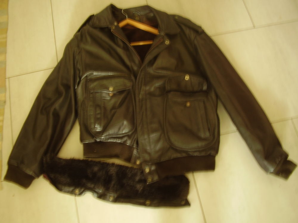 Bombers cuir hyper &eacute;pais Vêtements