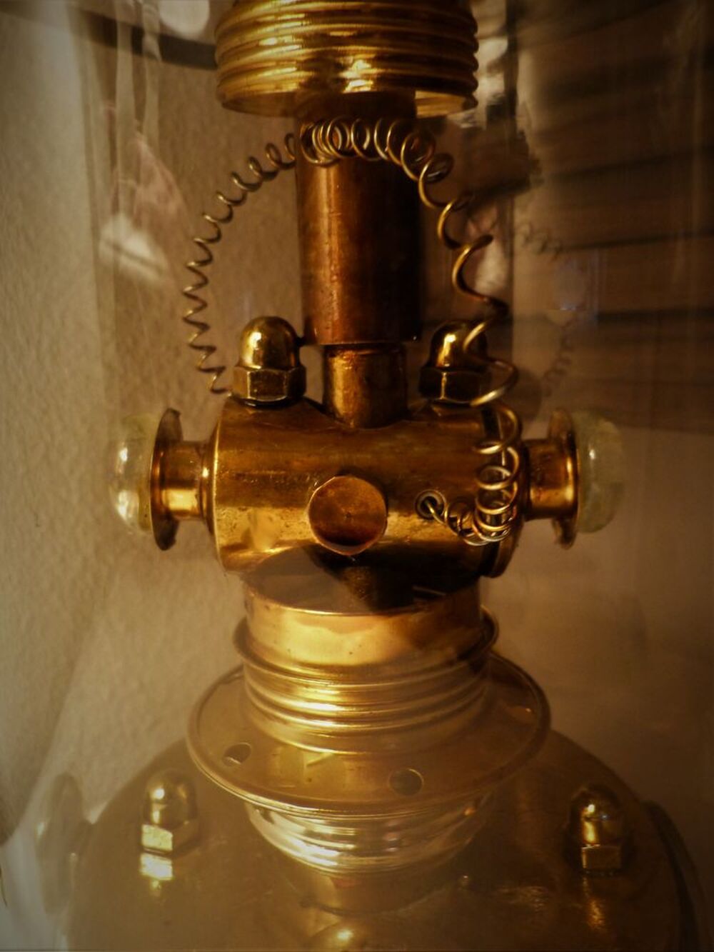 Globe de Curiosit&eacute; &quot;FANTASY MACHINE XIX&quot; Cr&eacute;a. Steampunk Dcoration