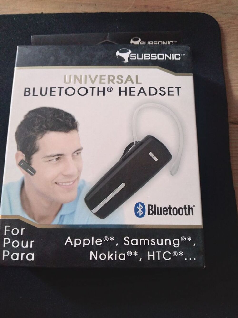 Subsonic Oreillette Bluetooth extra auriculaire Téléphones et tablettes