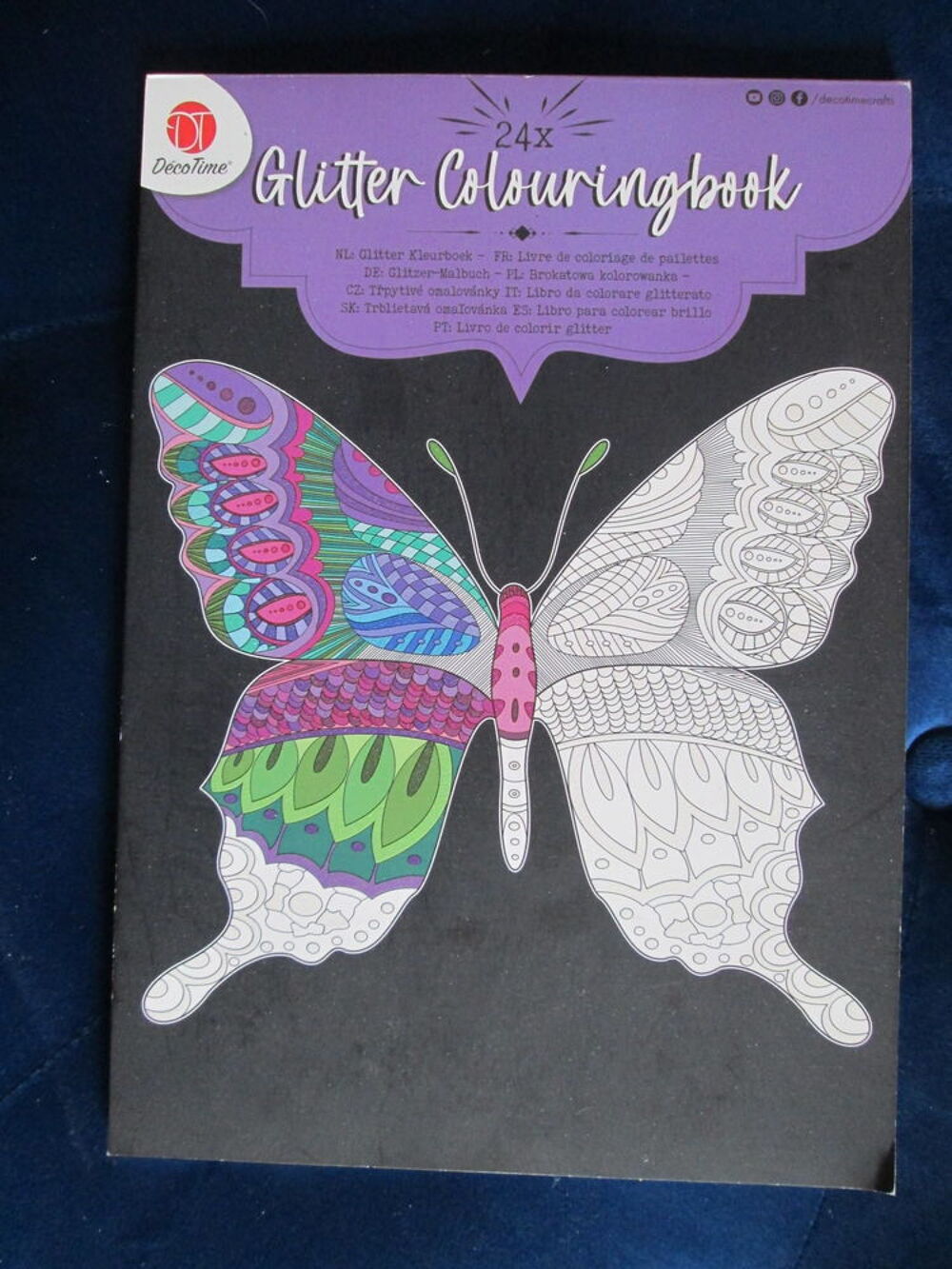 Livre coloriages de paillettes Neuf Jeux / jouets