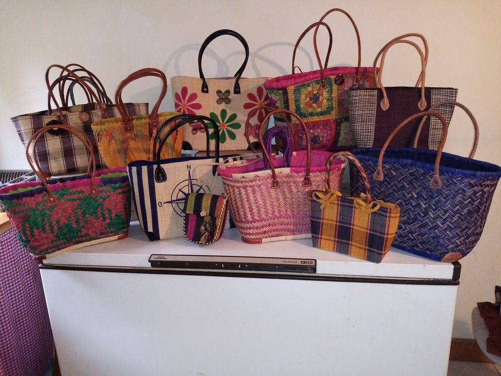 Paniers couleurs Maroquinerie