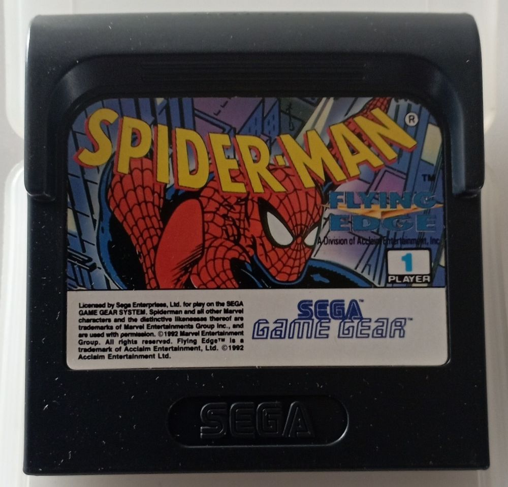 Jeux vid&eacute;o Game Gear "Spiderman" Consoles et jeux vidéos