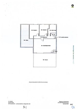  Appartement � vendre 3 pi�ces 70 m� Saturargues