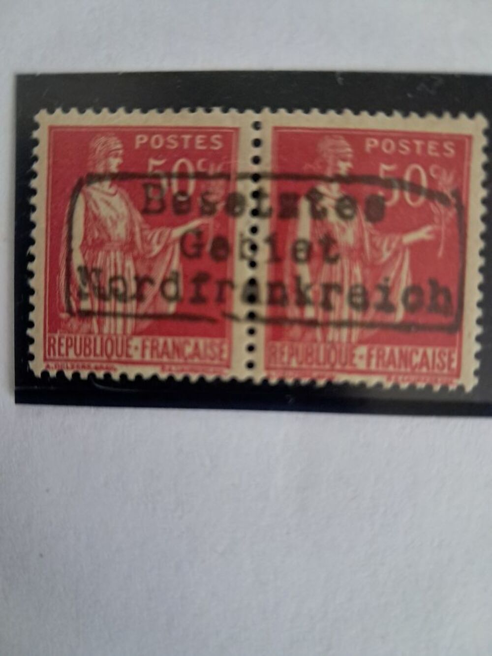 TIMBRE 50 CTS ANTONIN DELZERS 