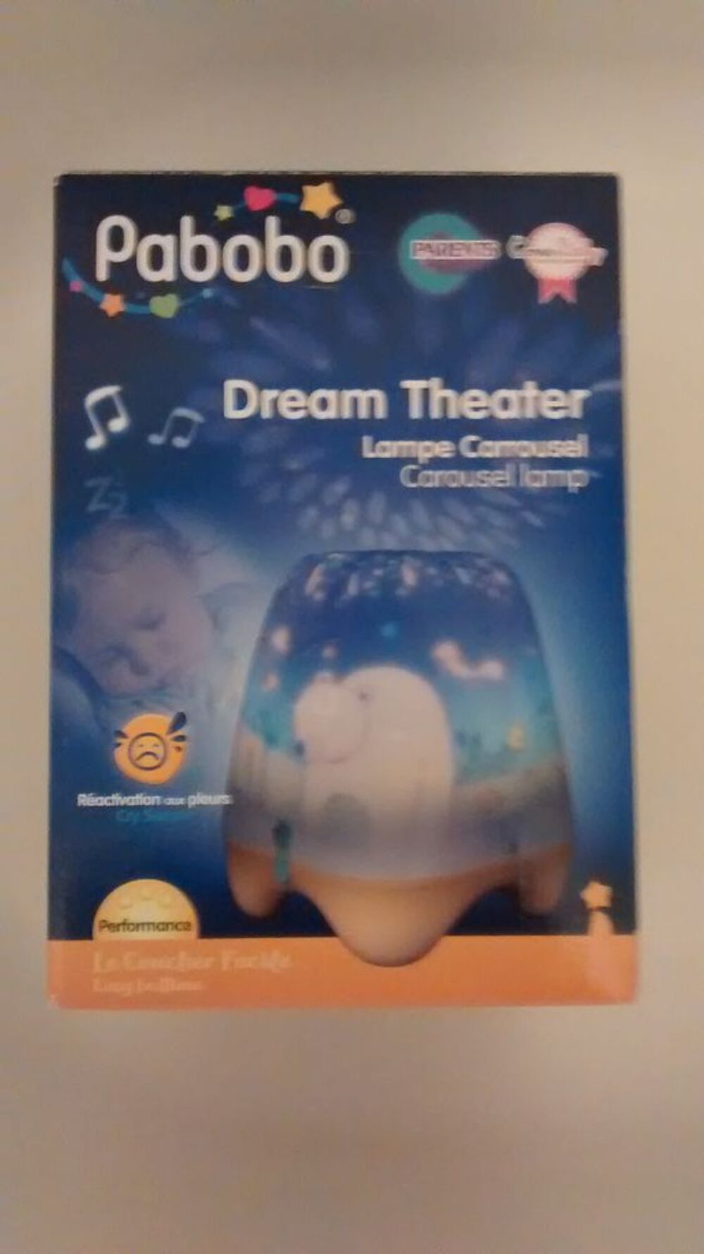 veilleuse musicale pour b&eacute;b&eacute;
Puériculture