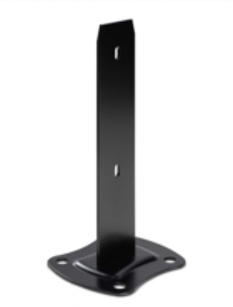   Platine poteau à clips 